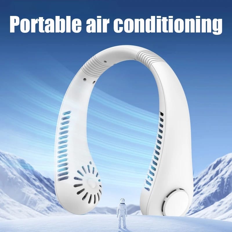 PORTABLE RECHARGEABLE NECK FUSION FAN *AIR AURA*