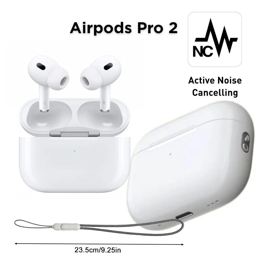 AirPods Pro 2 – Active Noise Cancellation, Safe Charging, Premium Sound