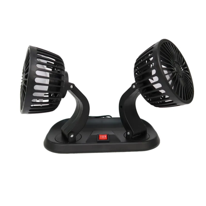 Double Head Vehicle Fan