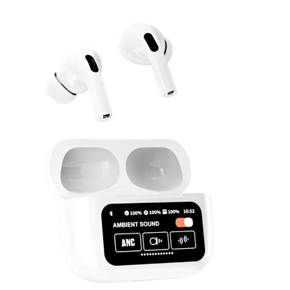 A9 Pro AirPods with Display Screen - Premium Wireless Earbuds