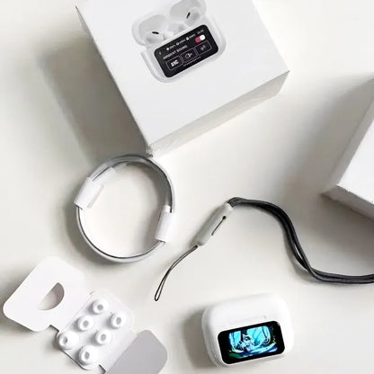 A9 Pro AirPods with Display Screen - Premium Wireless Earbuds