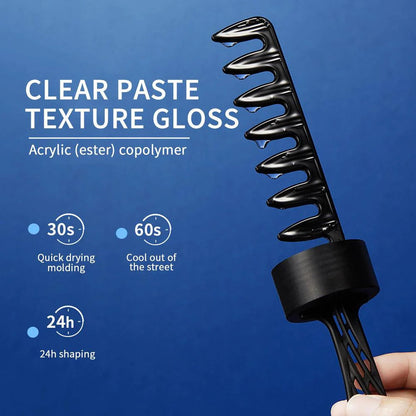 VEZE Cool Styling Oil Head Gel – Professional hair gel for smooth and defined hairstyles.