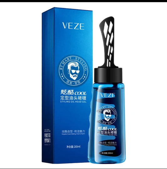 VEZE  Styling Oil Head Gel – Strong Hold & Shine | 280ml