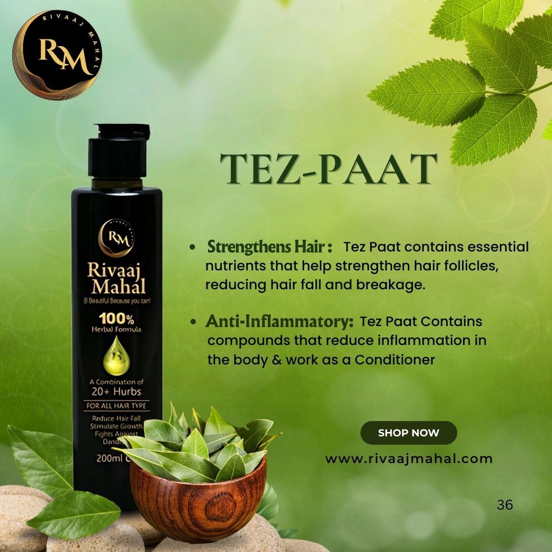 Rivaaj Mahal Ayurvedic Hair Oil – For Long, Strong & Lustrous Hair