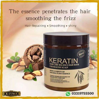 Organic Keratin Boost | Plant-Based Smoothness