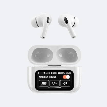A9 Pro AirPods with Display Screen - Premium Wireless Earbuds