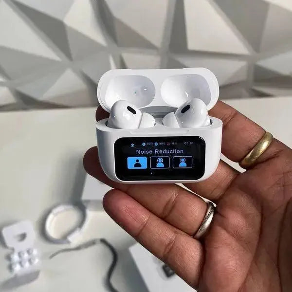 A9 Pro AirPods with Display Screen - Premium Wireless Earbuds