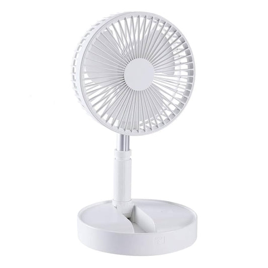 Portable USB Fan: Adjustable, Foldable, and Rechargeable