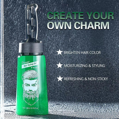 Disaar Cool Styling Oil Head Gel – Strong Hold, Non-Greasy & Long-Lasting