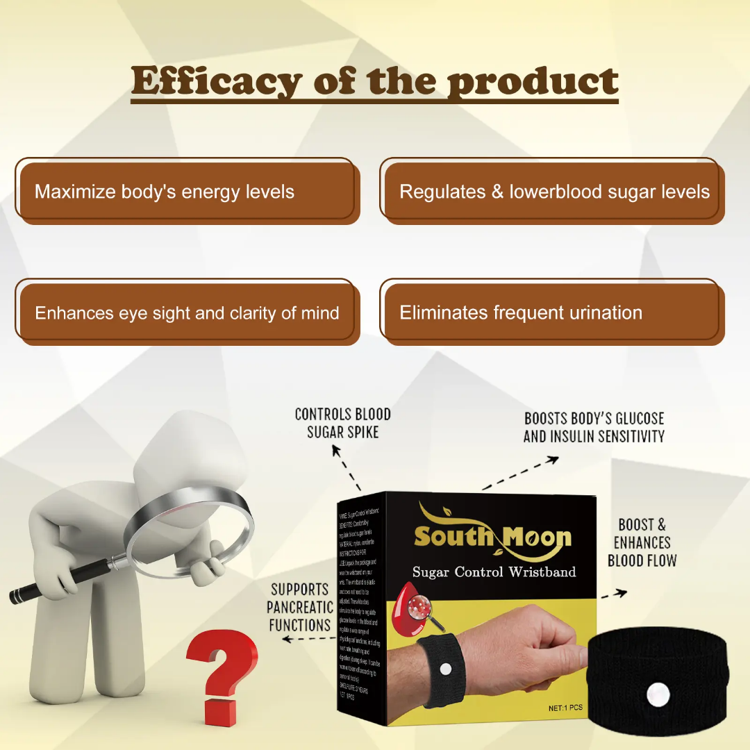 South Moon Sugar Control Wristband