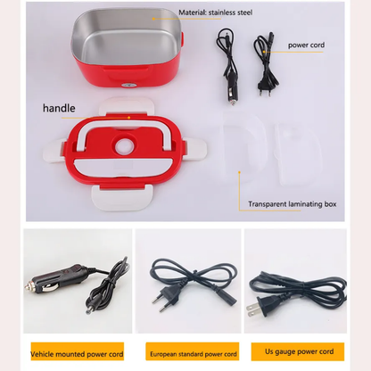 ELECTRIC LUNCHBOX WARM MEALS ANYTIME ANYWHERE!
