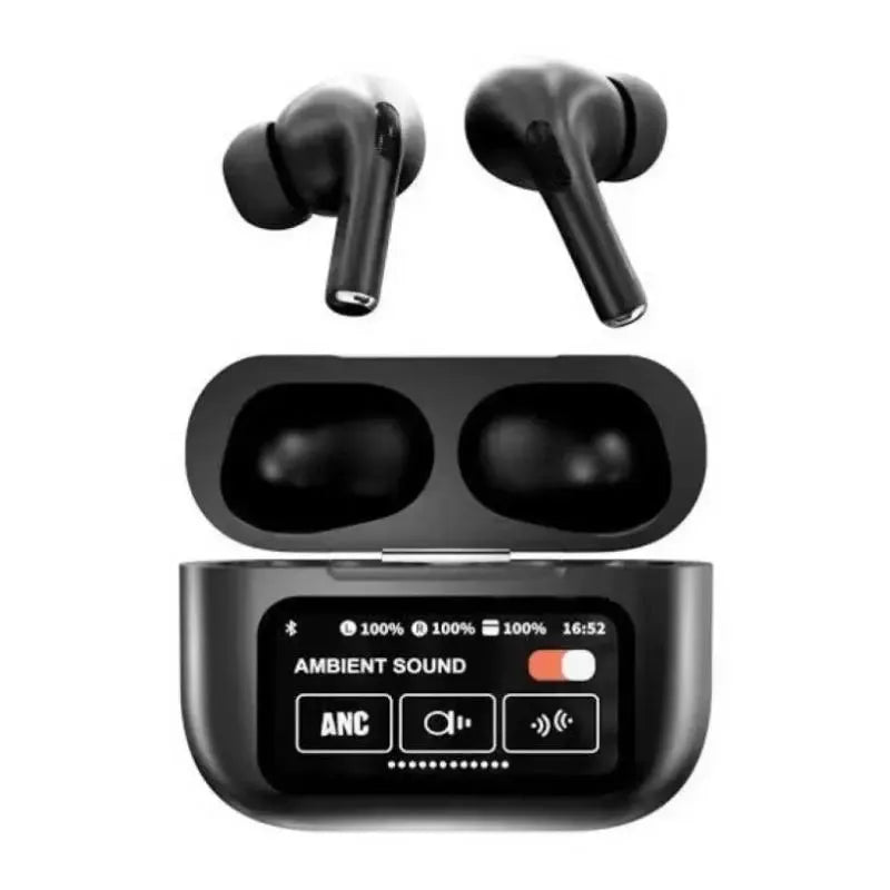 A9 Pro AirPods with Display Screen - Premium Wireless Earbuds