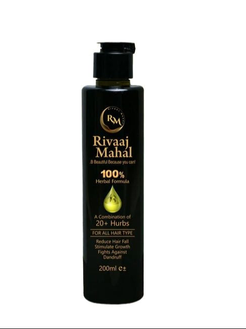 Rivaaj Mahal Ayurvedic Hair Oil – For Long, Strong & Lustrous Hair